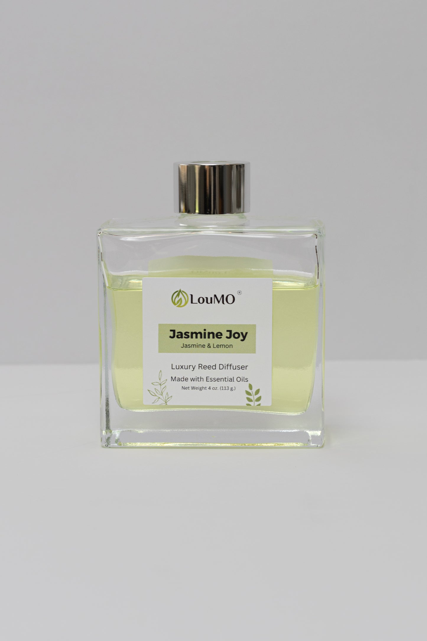 Reed Diffuser - 4 oz. - Jasmine Joy - Jasmine & Lemon