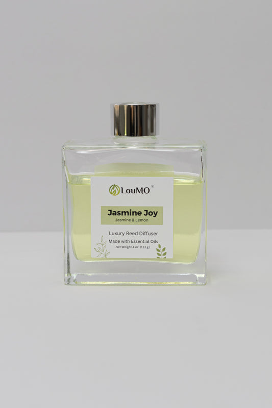 Reed Diffuser - 4 oz. - Jasmine Joy - Jasmine & Lemon