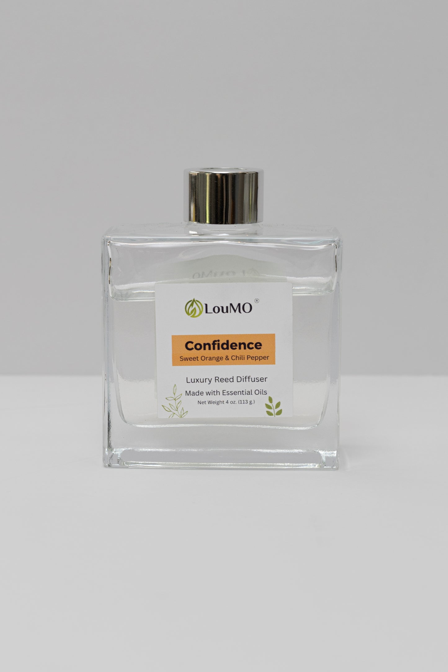 Reed Diffuser - 4 oz. - Confidence - Sweet Orange & Chili Pepper