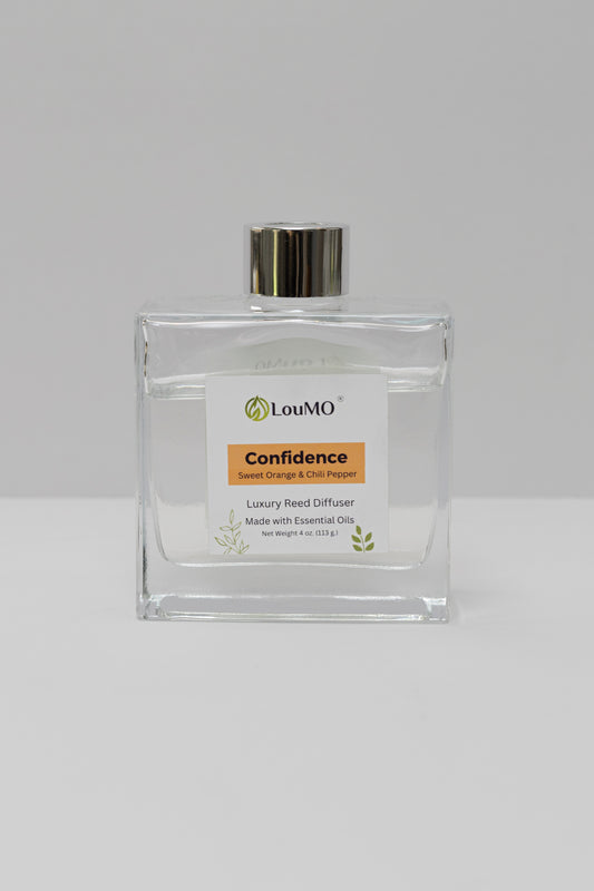 Reed Diffuser - 4 oz. - Confidence - Sweet Orange & Chili Pepper