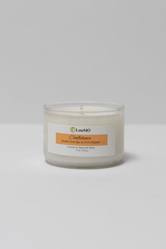 Mini Candle - 4oz. - Confidence -Sweet Orange & Chili Pepper