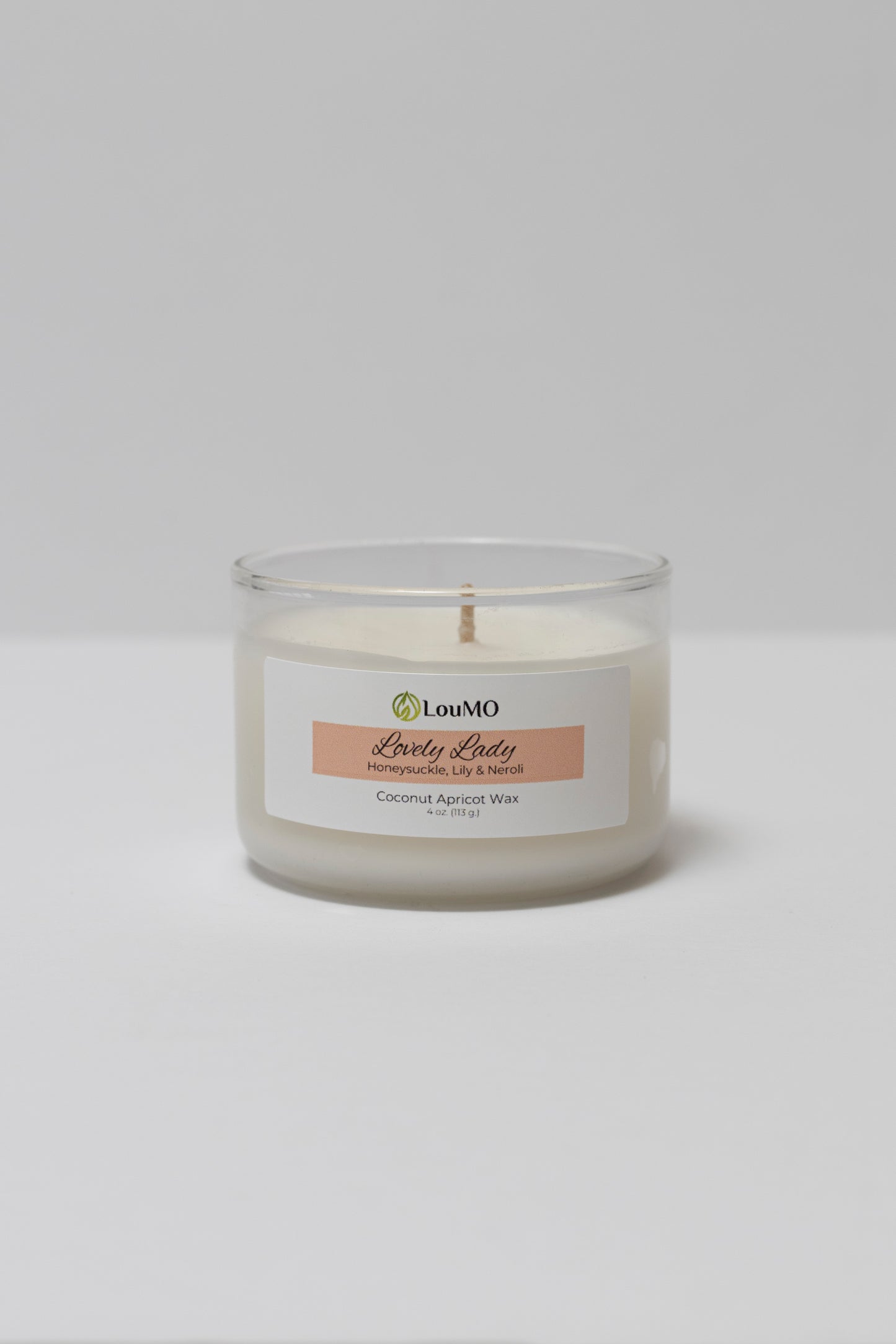 Mini Candle - 4 oz. - Lovely Lady - Honeysuckle, Lily & Neroli