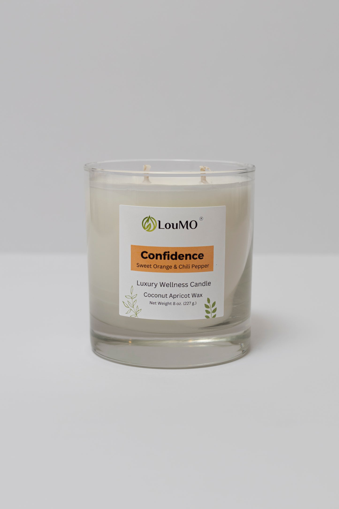 Candle - 8 oz. - Confidence - Sweet Orange & Chili Pepper