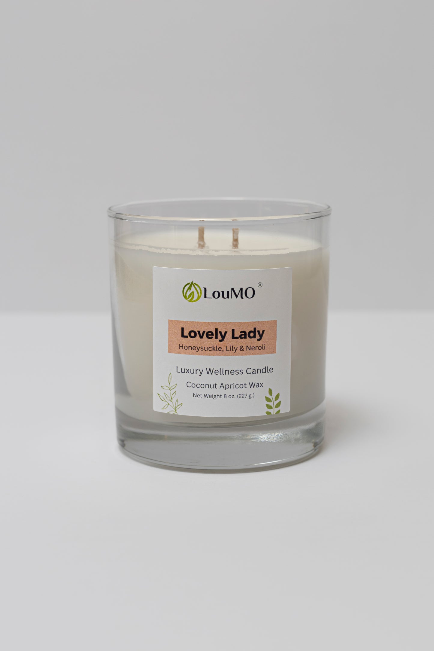 Candle - 8 oz. - Lovely Lady - Honeysuckle, Lily & Neroli