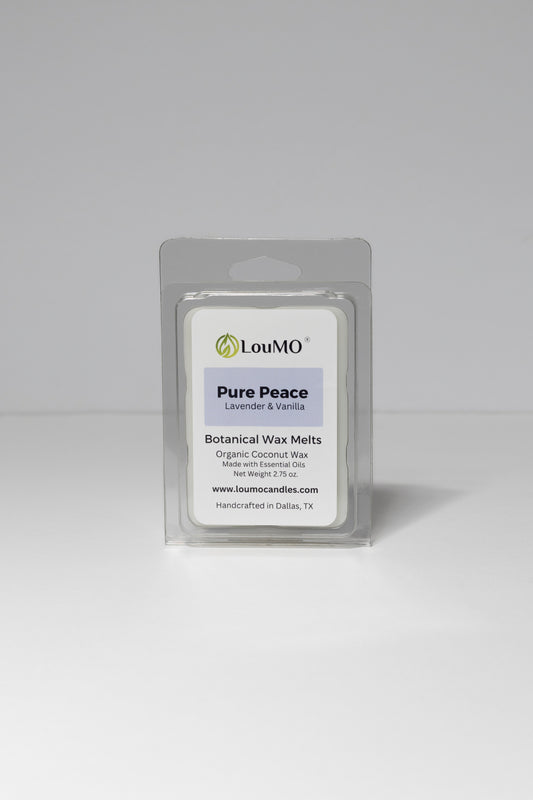 Botanical Wax Melt - Pure Peace - Lavender & Vanilla