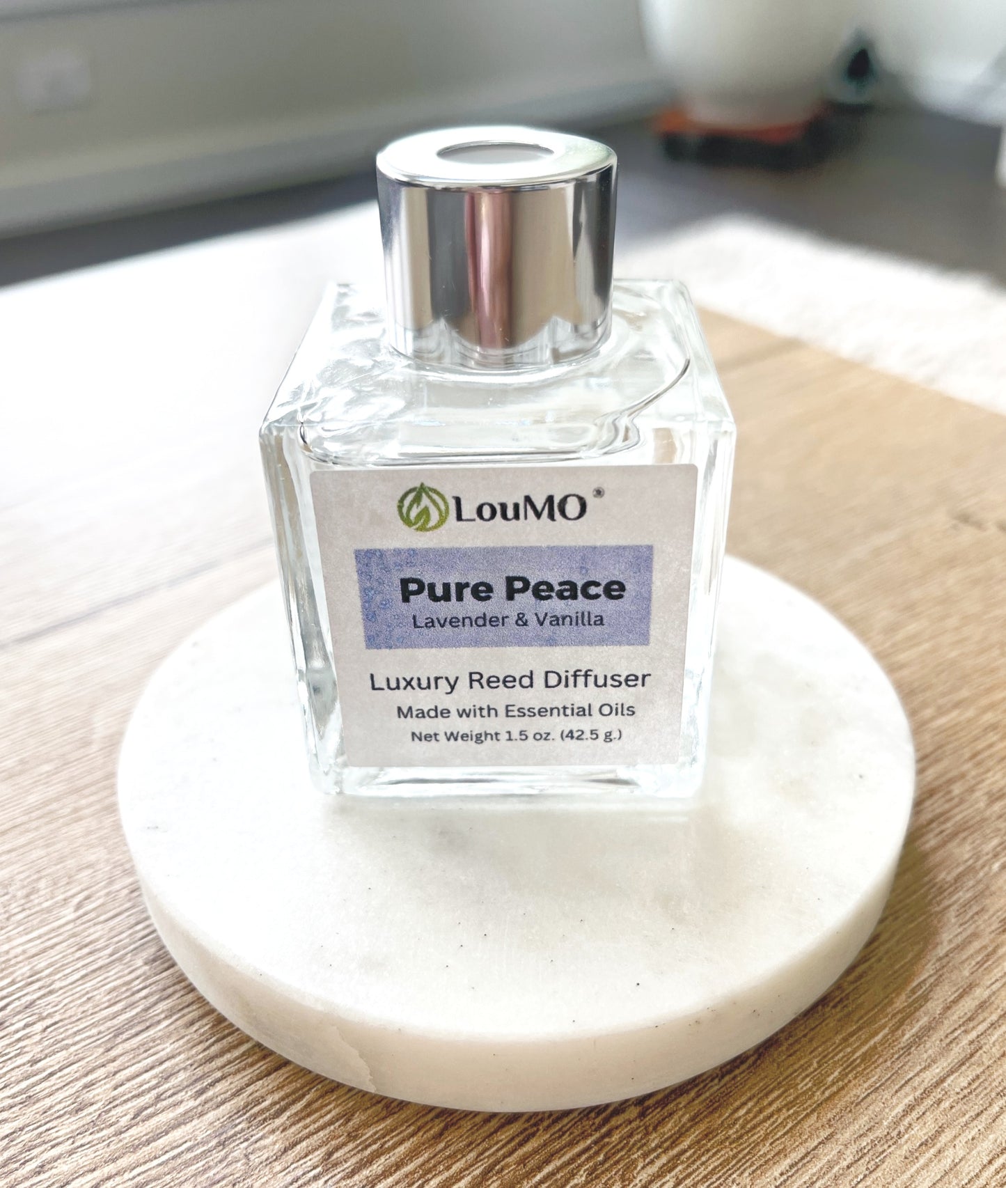 Mini Reed Diffuser - 1.5 oz. - Pure Peace - Lavender & Vanilla